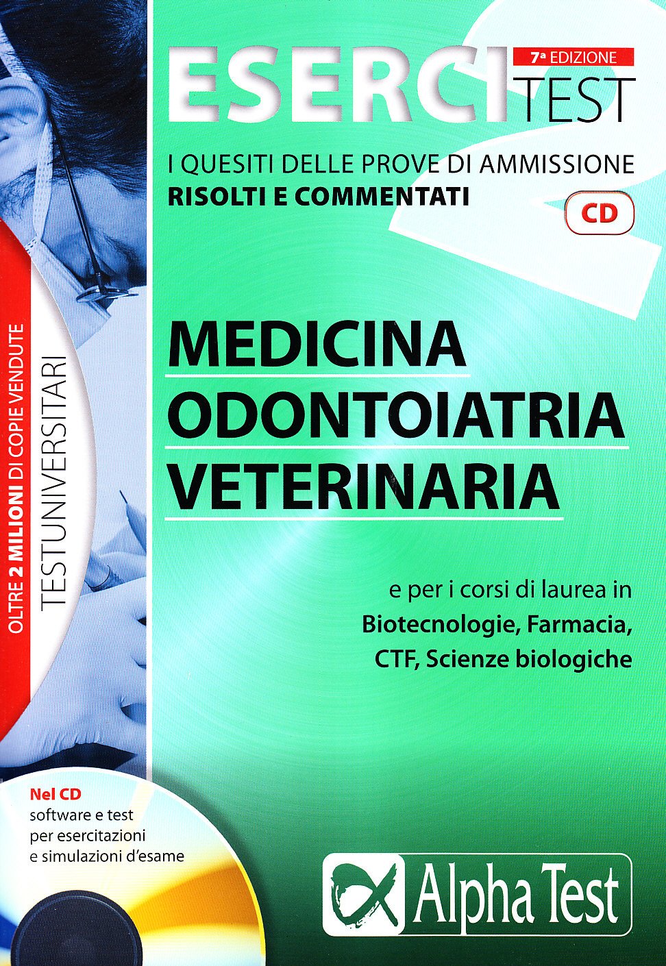 Esercitest 2 - CD Medicina/Odontoiatria/Veterinaria book