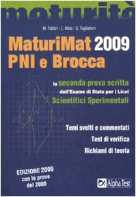 Maturimat 2009 Pni E Brocca. La Sec cd