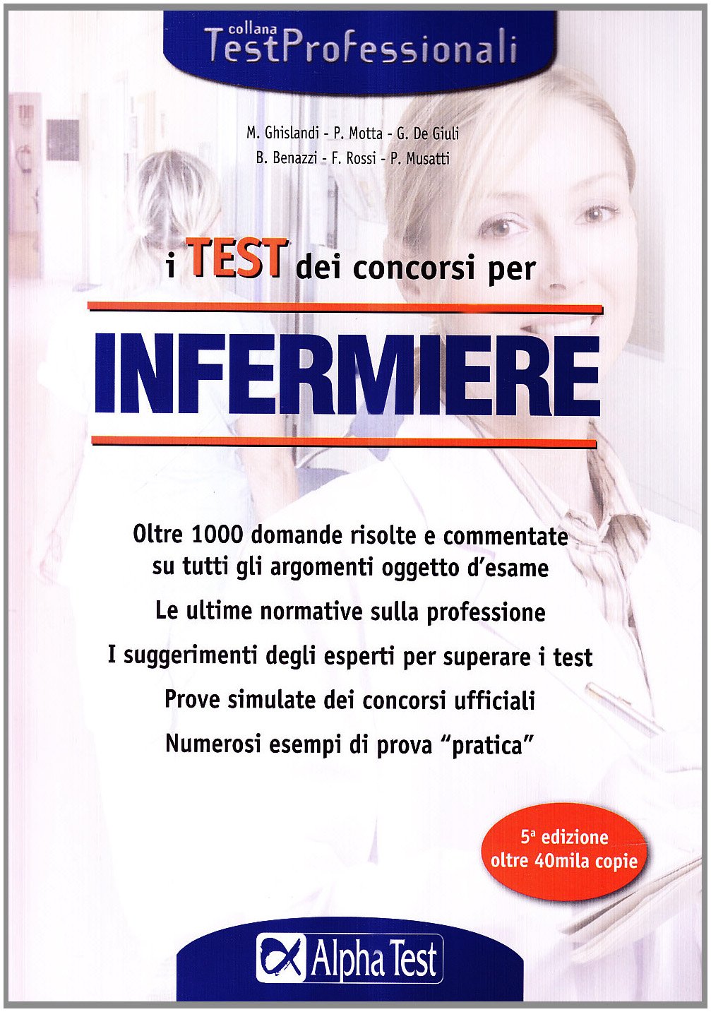 I test dei concorsi per infermiere book