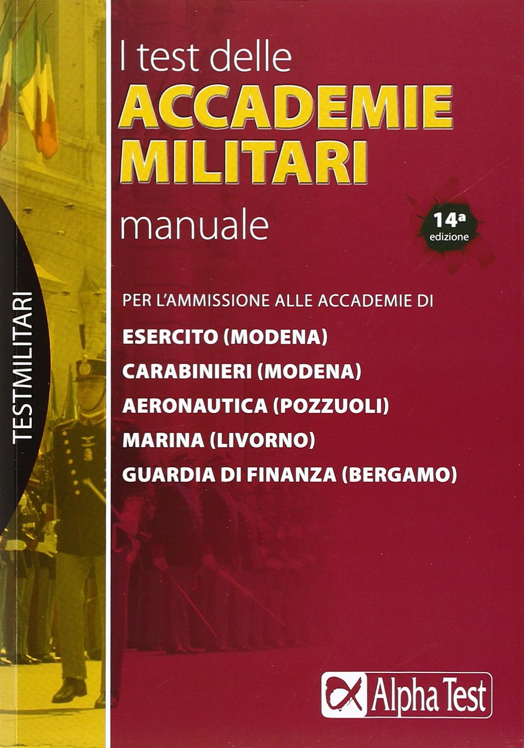 I test delle accademie militari. Manuale book