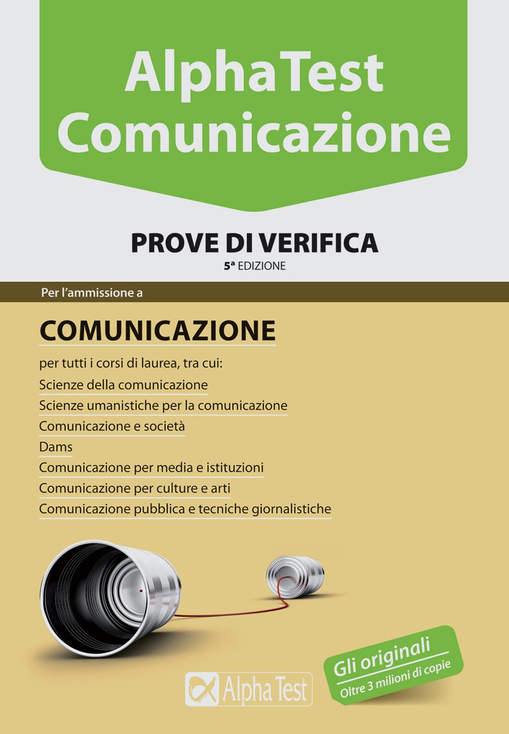 Alpha Test. Comunicazione. Prove di verifica book