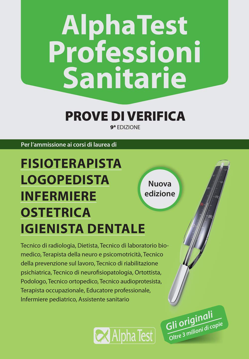 Alpha Test. Professioni sanitarie. Prove di verifica book