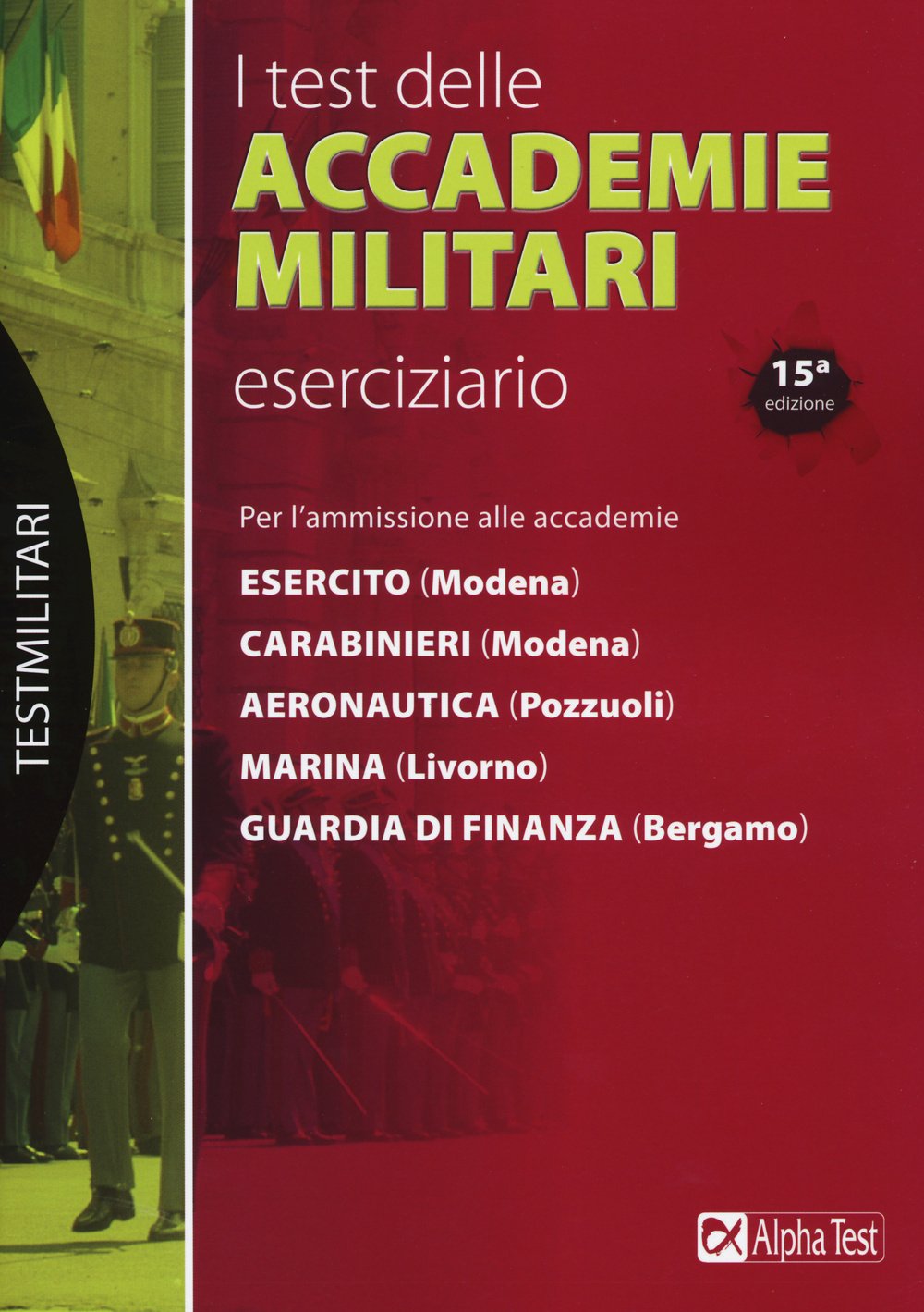 I test delle accademie militari. Eserciziario book