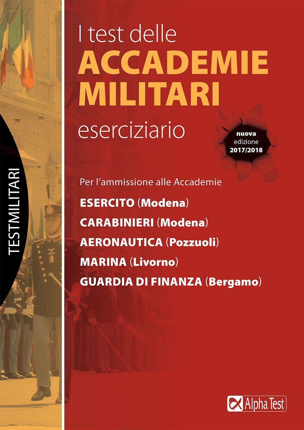 I test delle accademie militari. Eserciziario. Nuova ediz. book