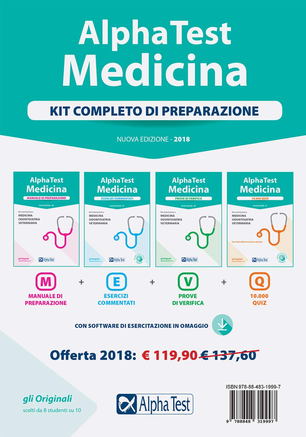 Alpha Test. Medicina. Kit completo di preparazione. Con software di simulazione (TestUniversitari) Medicine