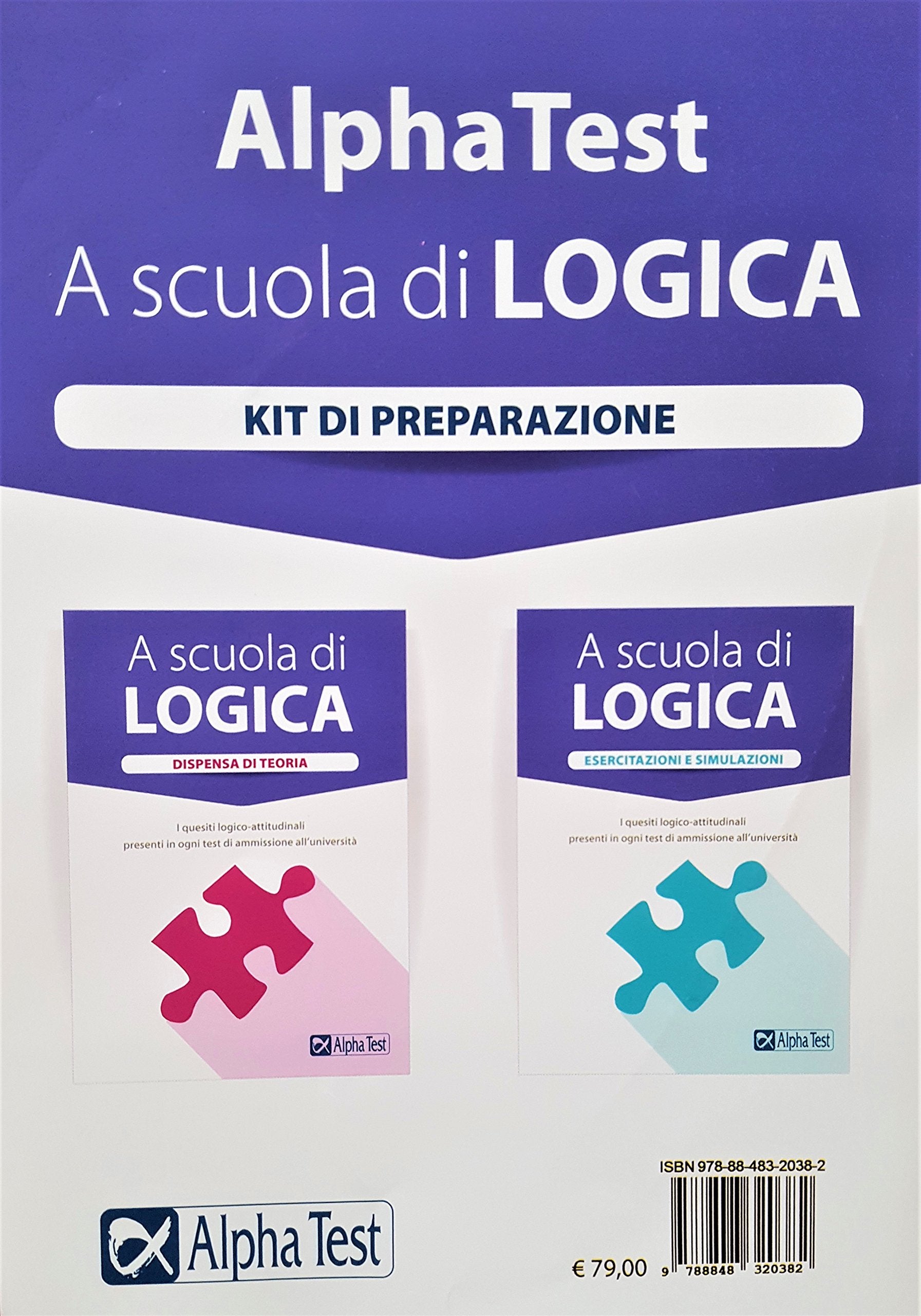 Alpha Test A scuola di Logica (kit di preparazione) book
