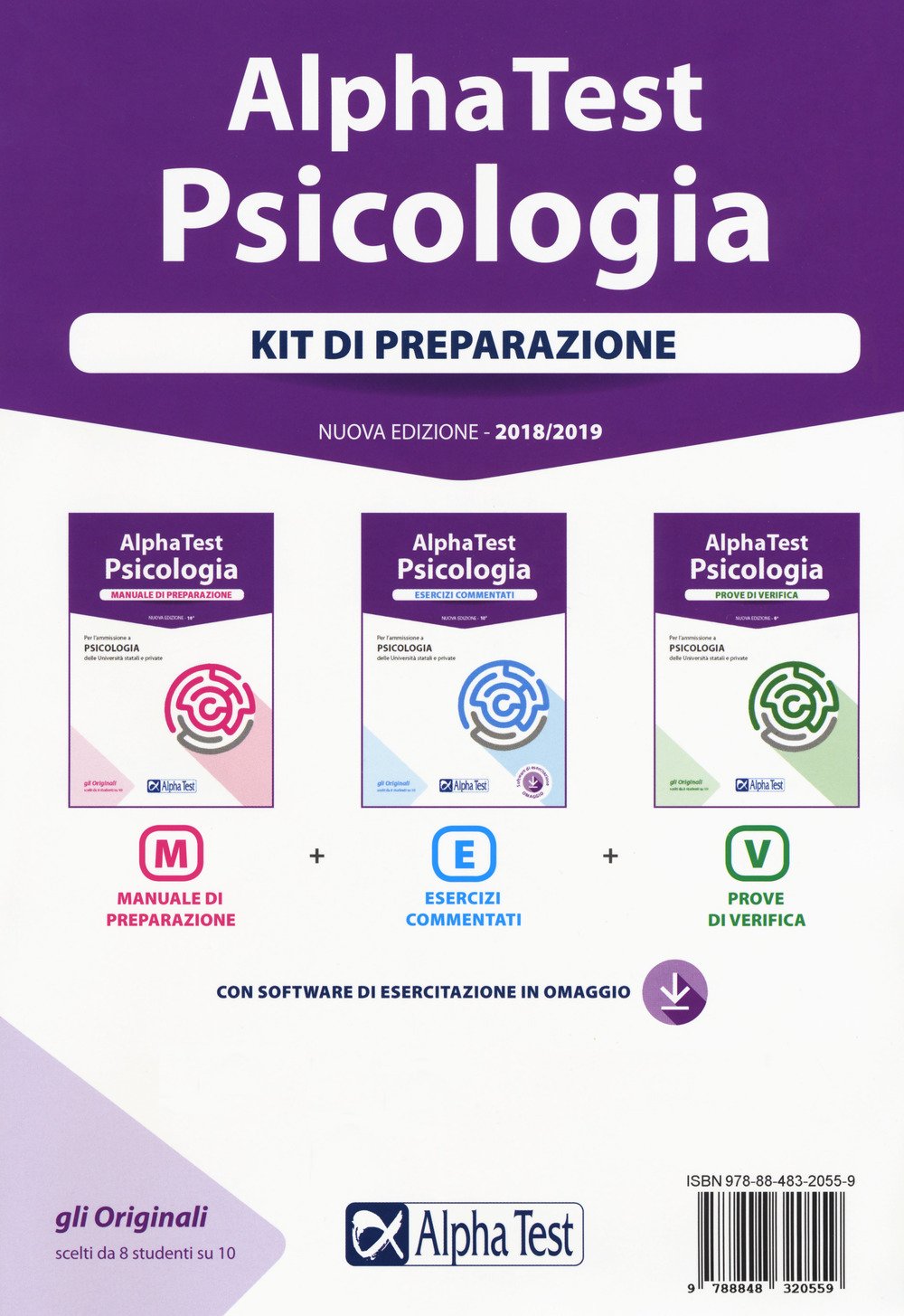 Alpha Test. Psicologia. Kit di preparazione: manuale di preparazione-Esercizi commentati-Prove di verifica. Nuova ediz. Con software (TestUniversitari) Study Guides