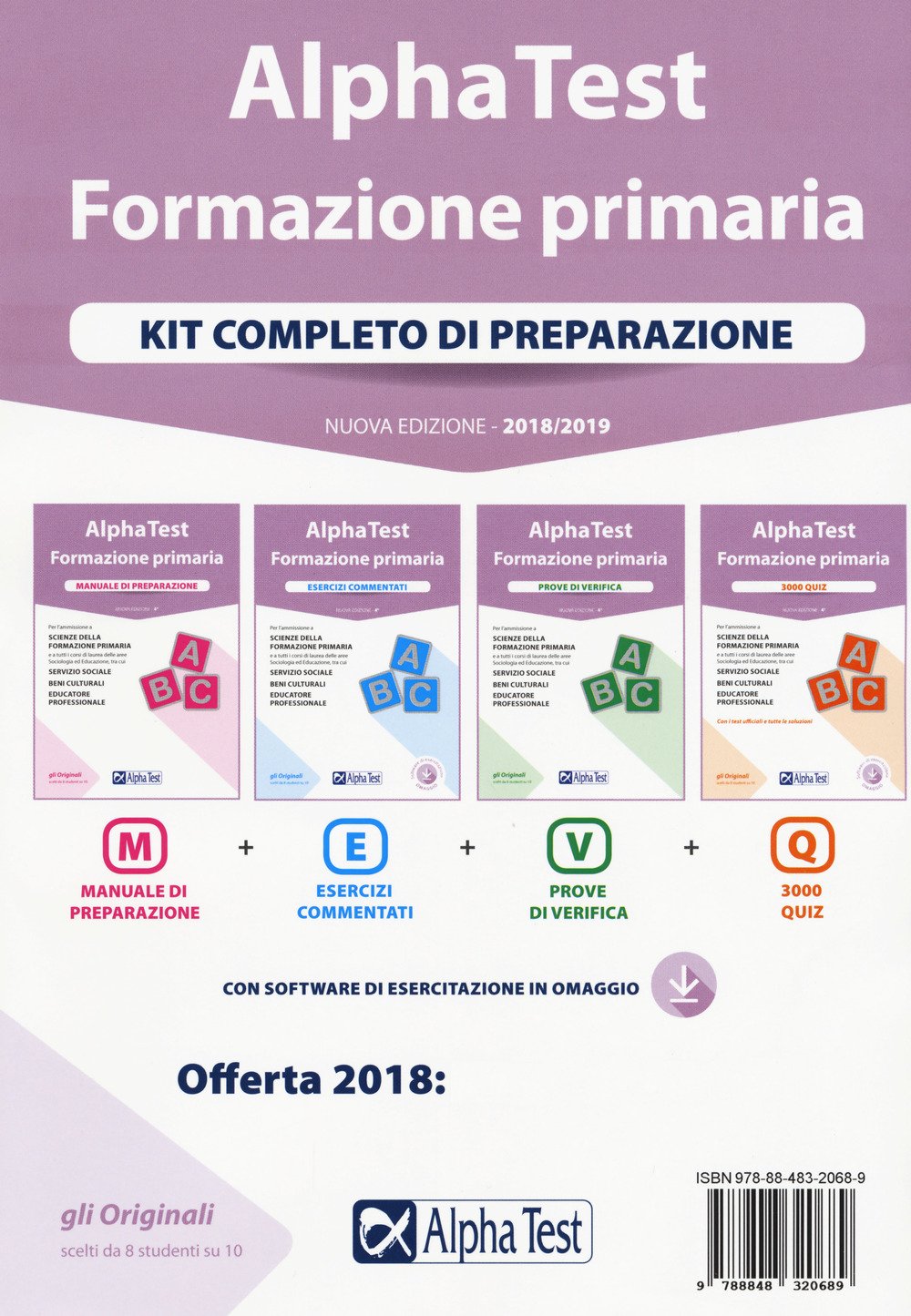Alpha Test. Formazione primaria. Kit completo di preparazione. Nuova ediz. Con Contenuto digitale per download e accesso online book