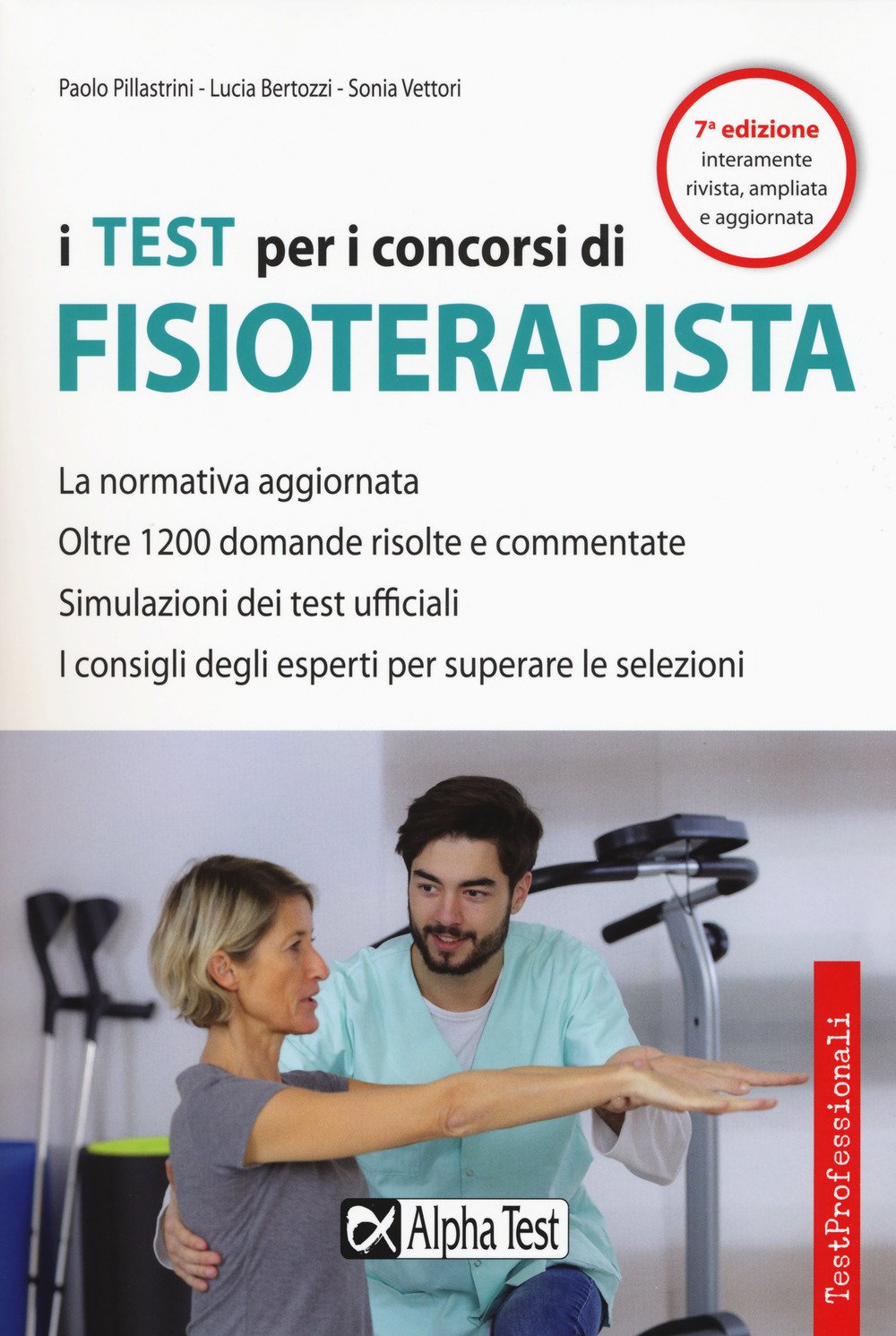 I test per i concorsi di fisioterapista book