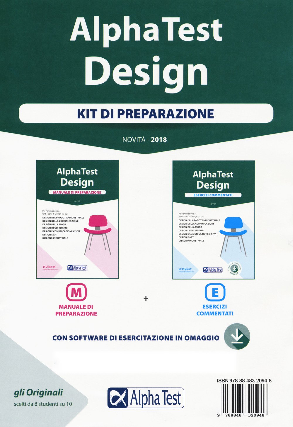 Alpha Test. Design. Kit di preparazione: Manuale di preparazione-Esercizi commentati. Con software di simulazione (TestUniversitari) Study Guides