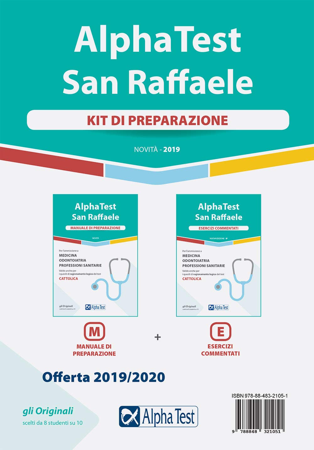 Alpha Test San Raffaele. Per l'ammissione a Medicina, Odontoiatria, Professioni sanitarie. Kit di preparazione: Manuale di preparazione-Esercizi commentati book