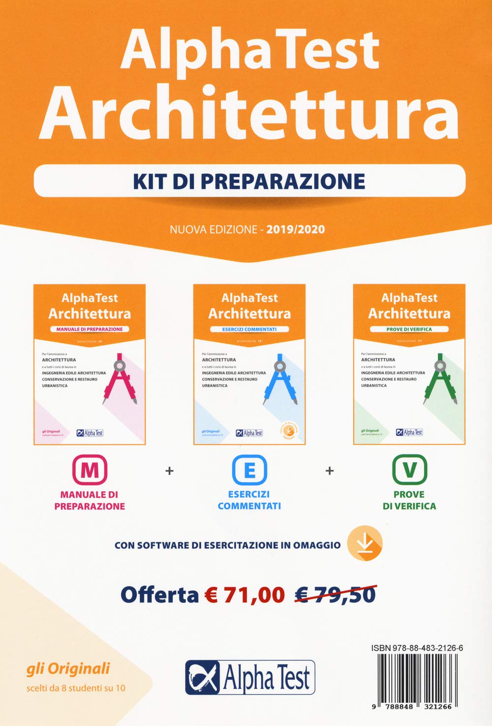 Alpha Test. Architettura. Kit di preparazione. Per l'ammissione a architettura e a tutti i corsi di laurea in ingegneria edile-architettura, conservazione e restauro, urbanistica. Con software di ... book