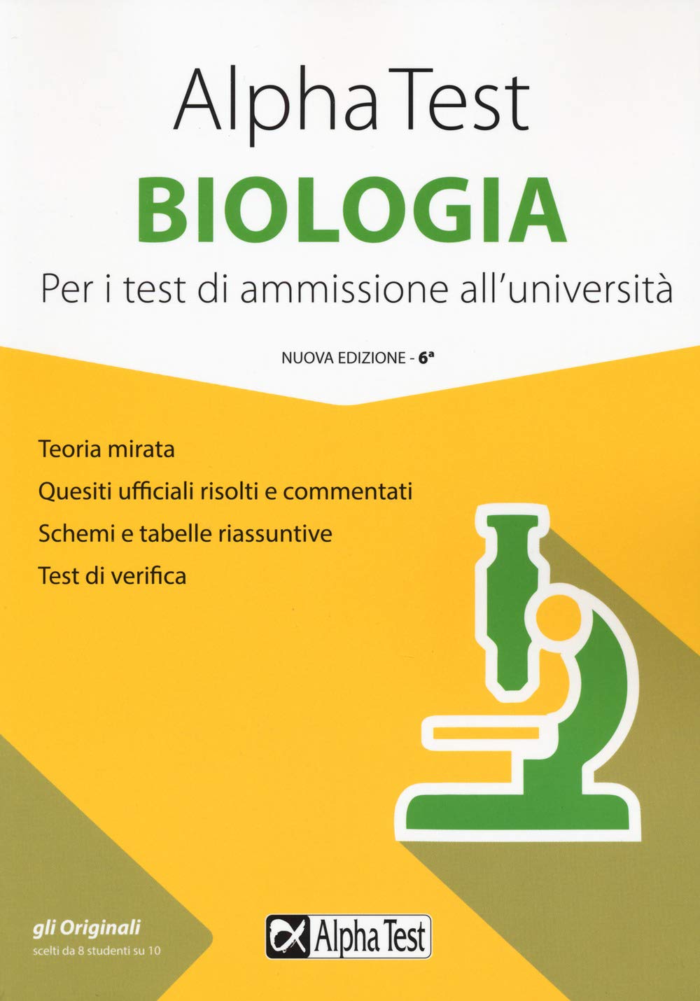 Alpha Test biologia. Per i test di ammissione all'università (TestUniversitari) Study Guides