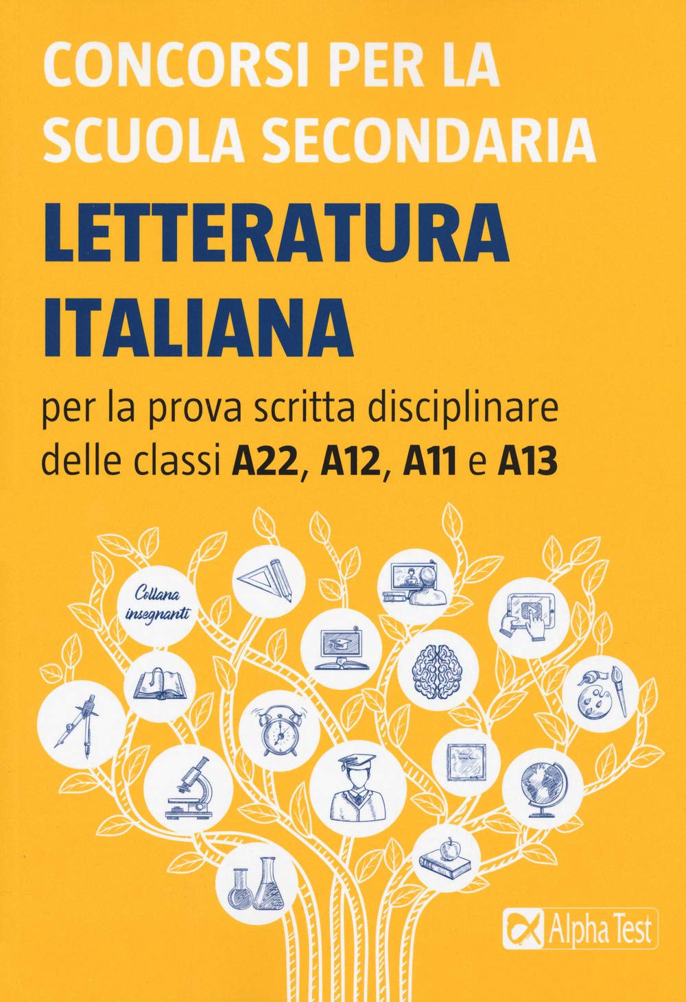 Concorsi per la scuola secondaria. Letteratura italiana per la prova scritta disciplinare delle classi A22, A12, A11 e A13 book