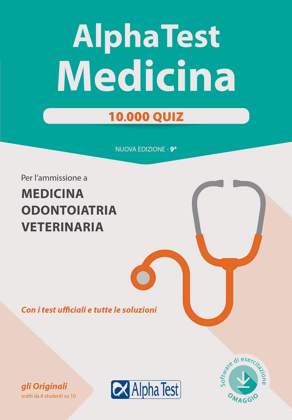 Alpha Test. Medicina. 10.000 quiz. Per l'ammissione a medicina, odontoiatria e veterinaria. Con software di simulazione Reference Books