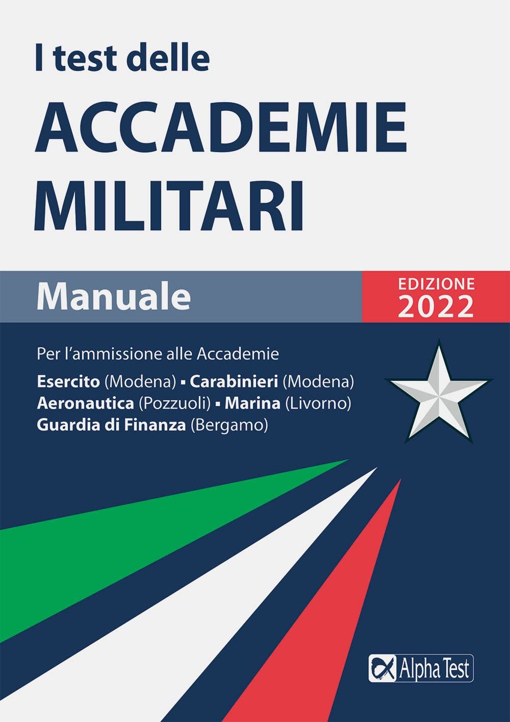 I test delle accademie militari. Manuale book