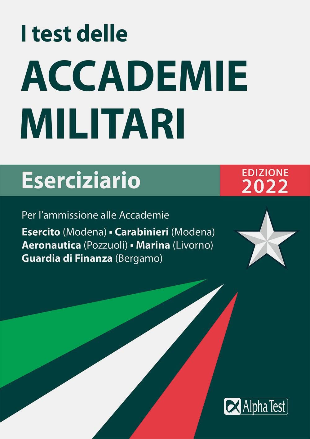 I test delle accademie militari. Eserciziario book