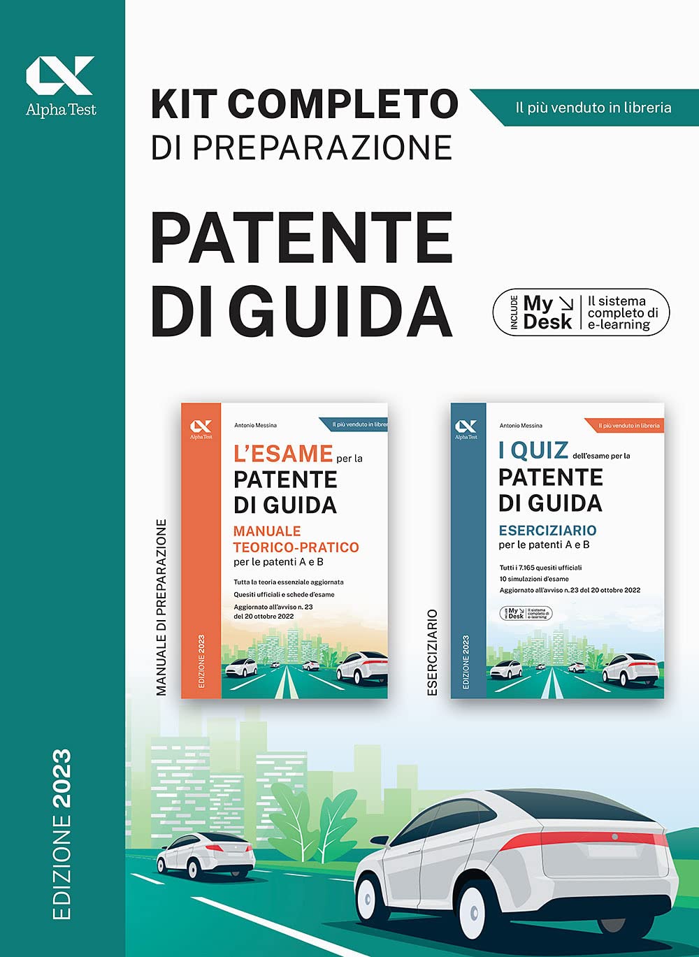 Patente di guida. Kit completo di preparazione: Manuale-Eserciziario. Ediz. MyDesk. Con Contenuto digitale per download e accesso online book