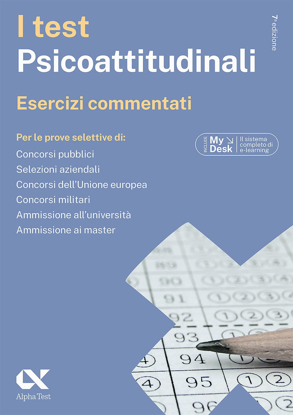 I test psicoattitudinali. Esercizi commentati. Ediz. MyDesk. Con Contenuto digitale per download e accesso online book
