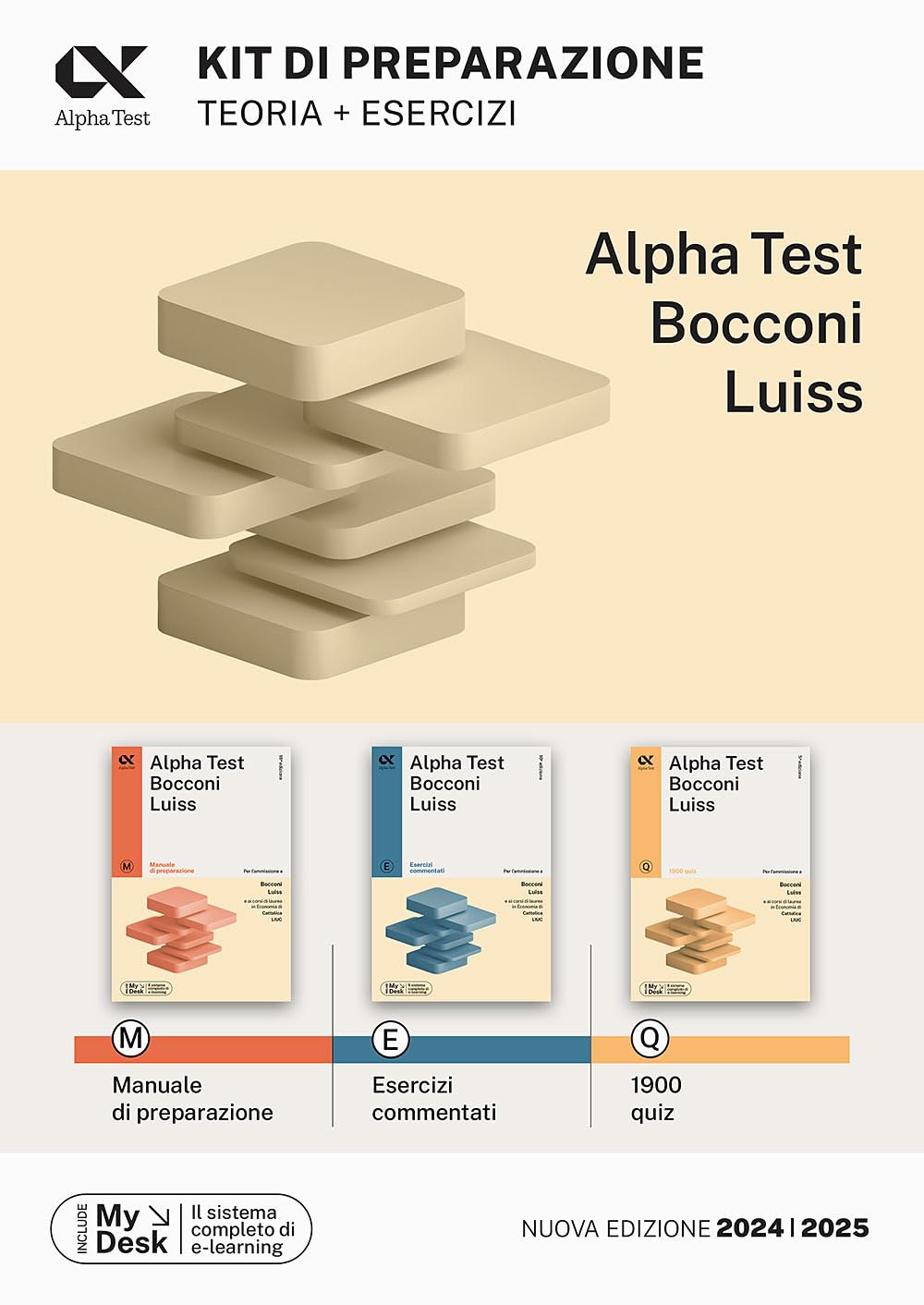 Alpha Test Bocconi Luiss. Kit di preparazione: Manuale di preparazione-Esercizi commentati-1900 quiz. Con MyDesk (TestUniversitari) Law