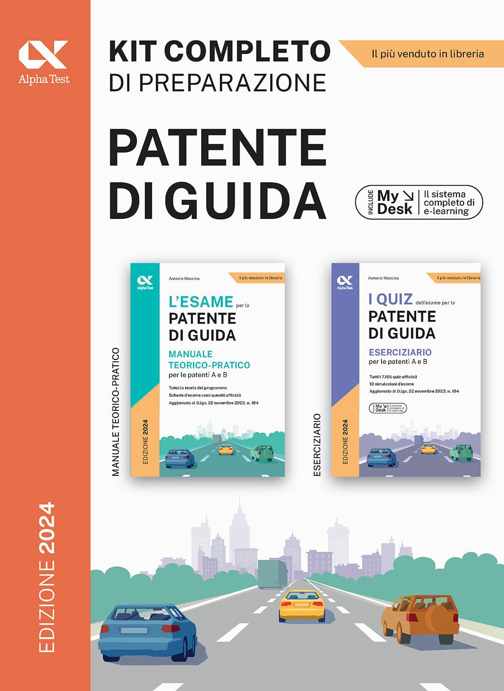 Patente di guida. Kit completo di preparazione: Manuale-Eserciziario. Ediz. MyDesk. Con Contenuto digitale per download e accesso online book