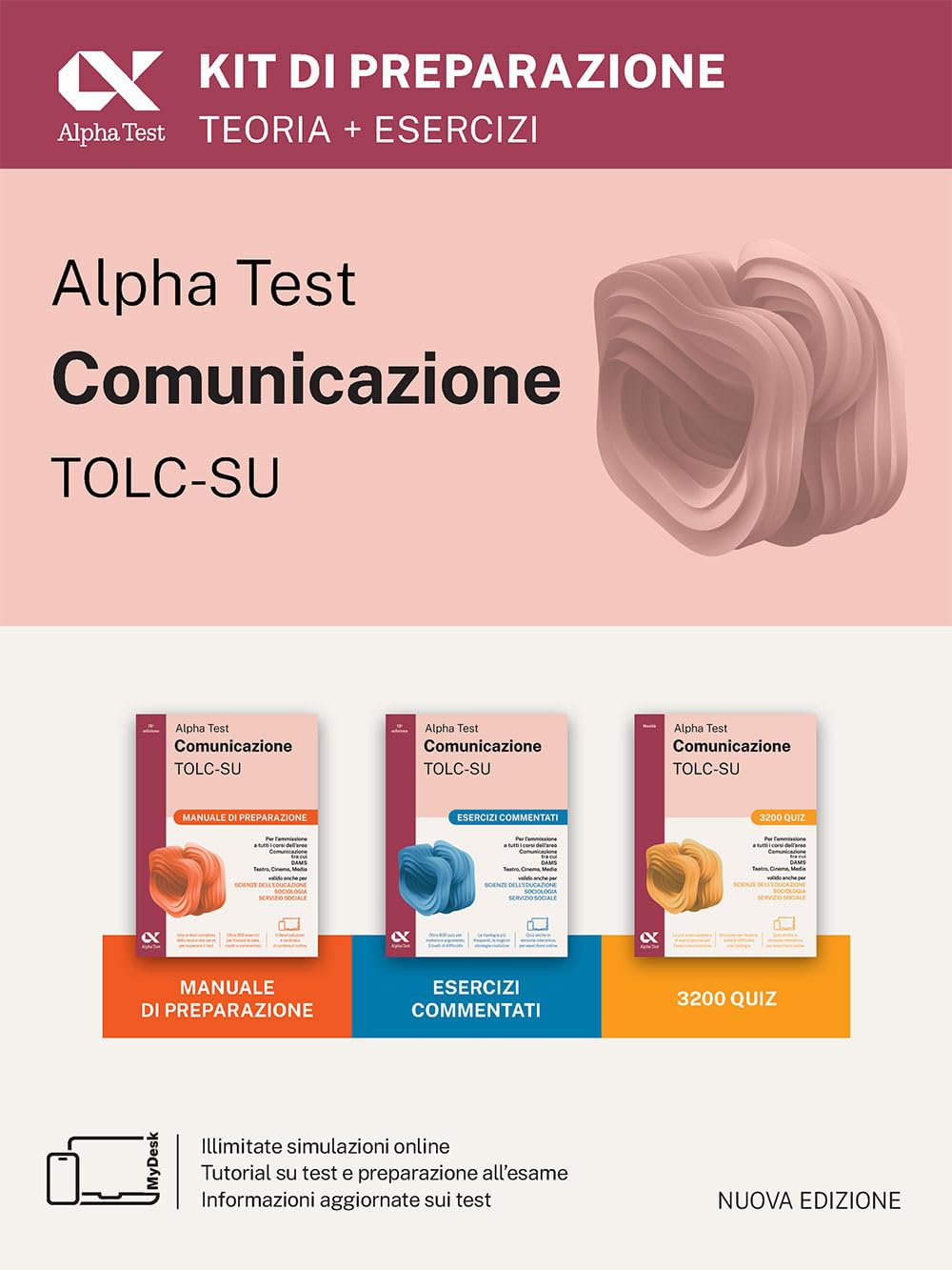 Alpha Test Comunicazione. Kit di preparazione. Per l'ammissione a tutti i corsi dell'area di Comunicazione tra cui Scienze della Comunicazione, ... Teatro Cinema Media. Con espansione online Reference Books