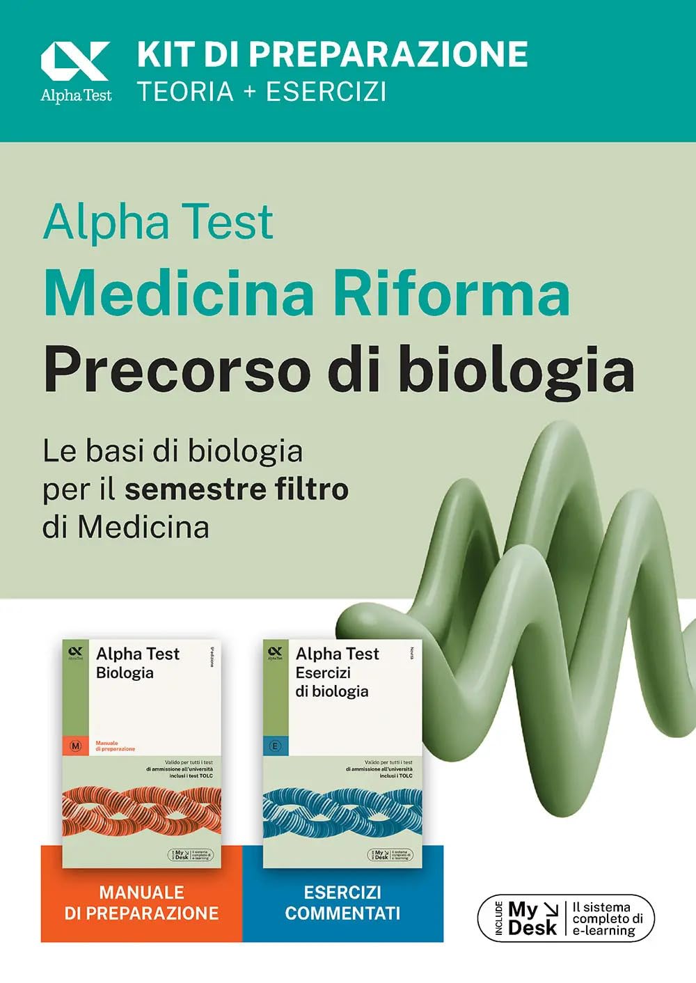Alpha Test Medicina Riforma Precorso di Biologia. Edizione 2025. Per esami di ammissione universitaria e primo semestre di Medicina. Con piattaforma ... Con Contenuto digitale per accesso online Professional & Reference Books