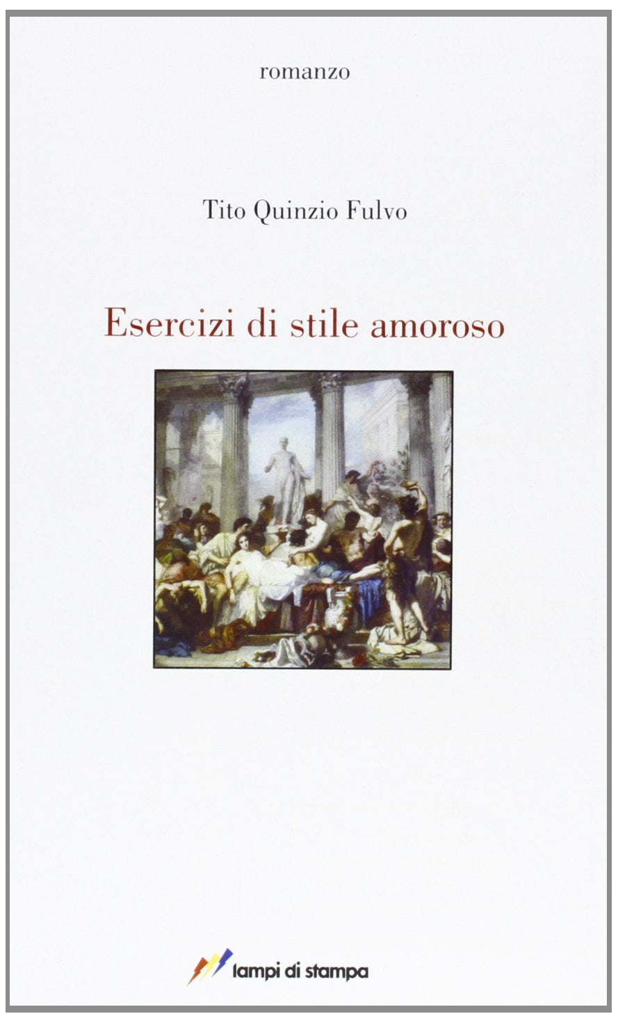 Esercizi di stile amoroso book