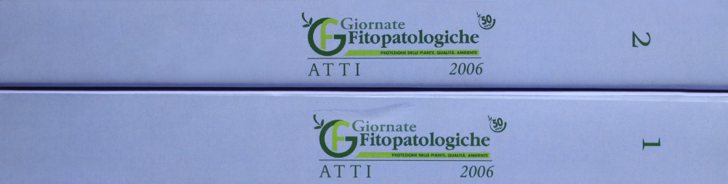 Giornate fitopatologiche 2006. Protezione delle piante, qualità, ambiente Natural Sciences