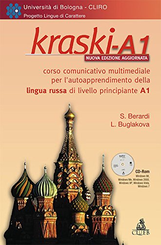 Kraski-A1. Corso comunicativo multimediale per l'autoapprendimento della lingua russa di livello principiante A1. CD-ROM book