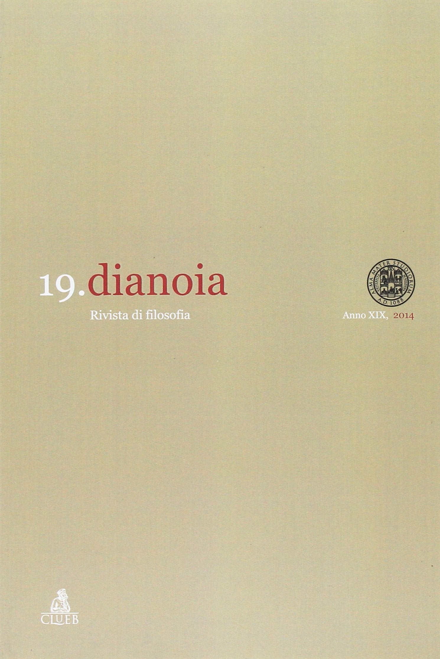 Dianoia. Annali di storia della filosofia. Profili dell'ombra (Vol. 19) Philosophy