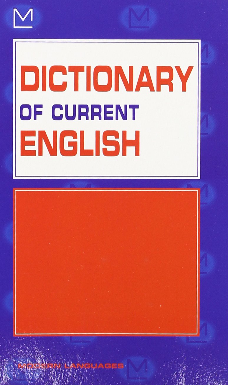 Dictionary of current english book
