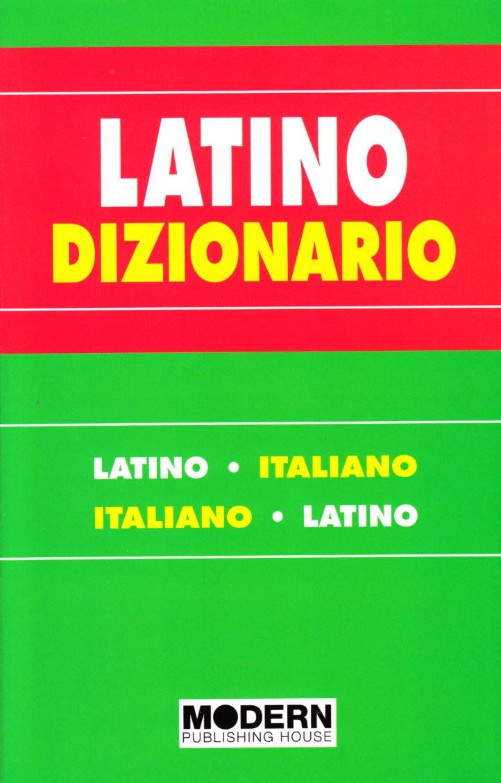 Dizionario latino-italiano, italiano-latino book