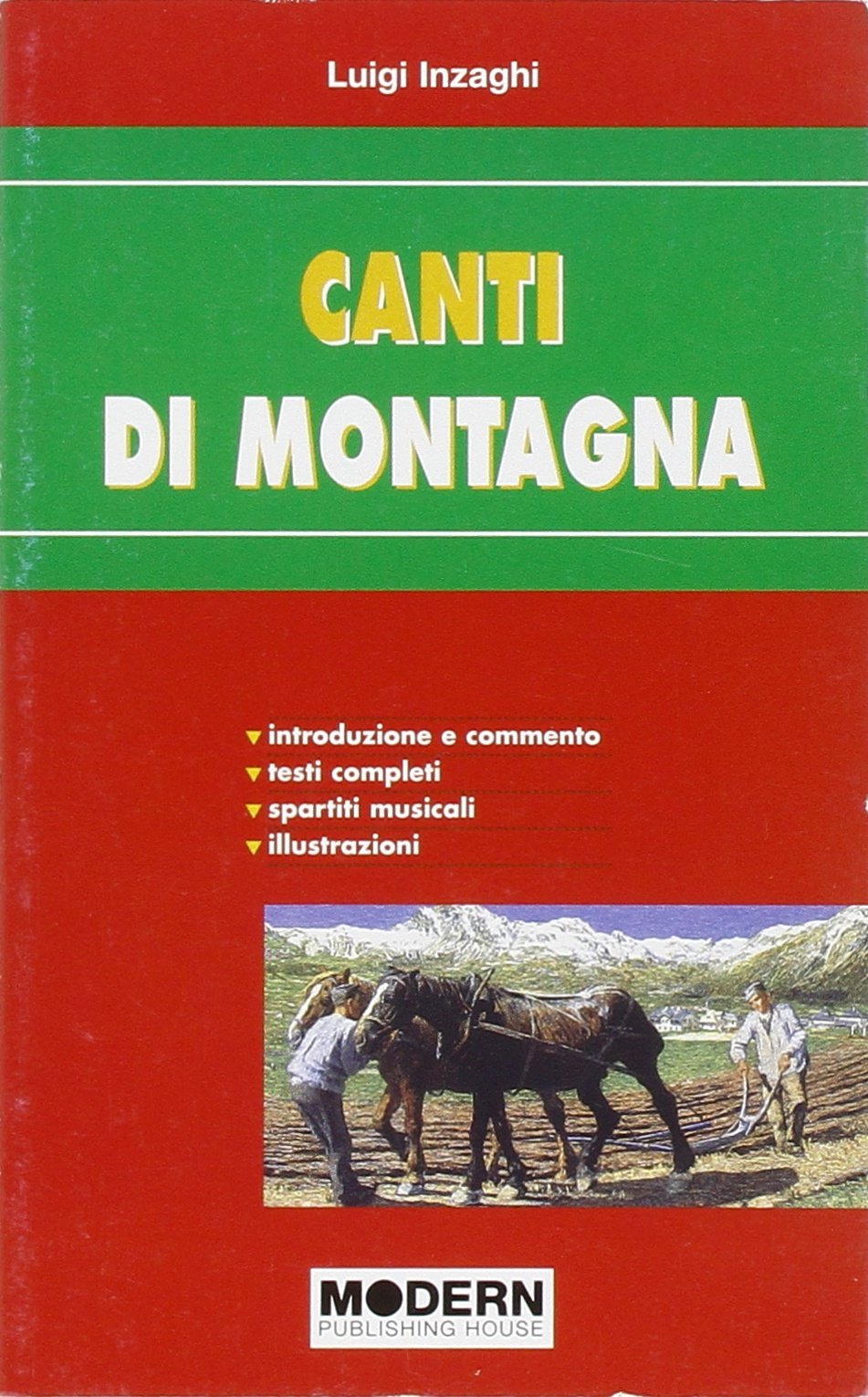 Canti di montagna book