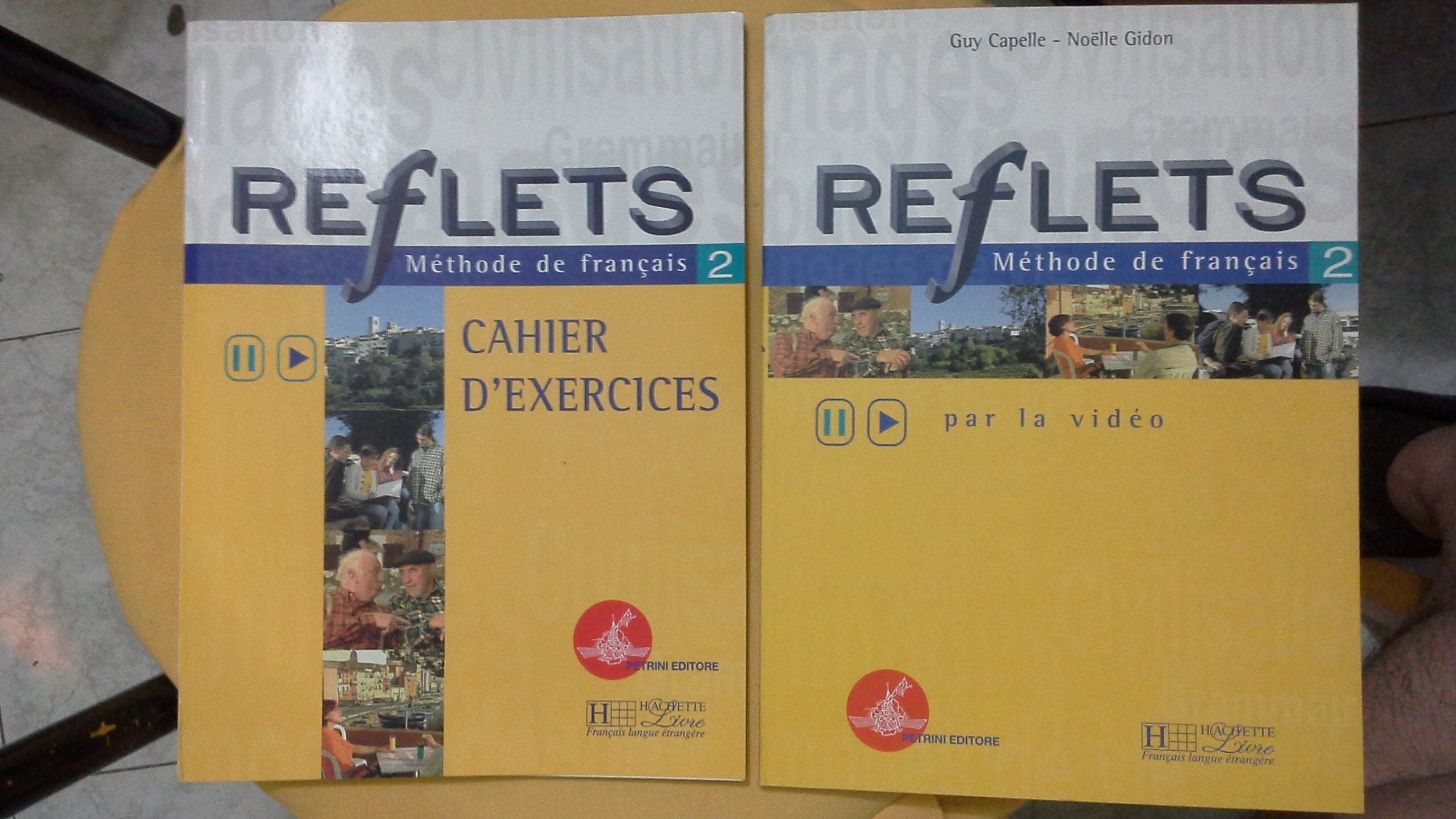 Reflets. Livre de l'eleve-Cahier d'exercices. Méthode de français par la video. Per le Scuole superiori (Vol. 2) Professional & Reference Books