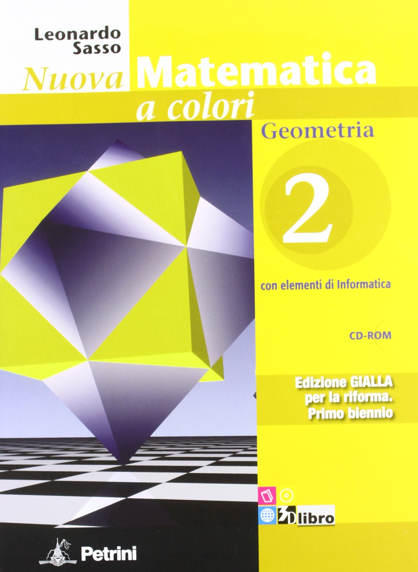 Nuova matematica a colori. Geometria. Ediz. gialla. Per le Scuole superiori. Con espansione online (Vol. 2) Professional & Reference Books