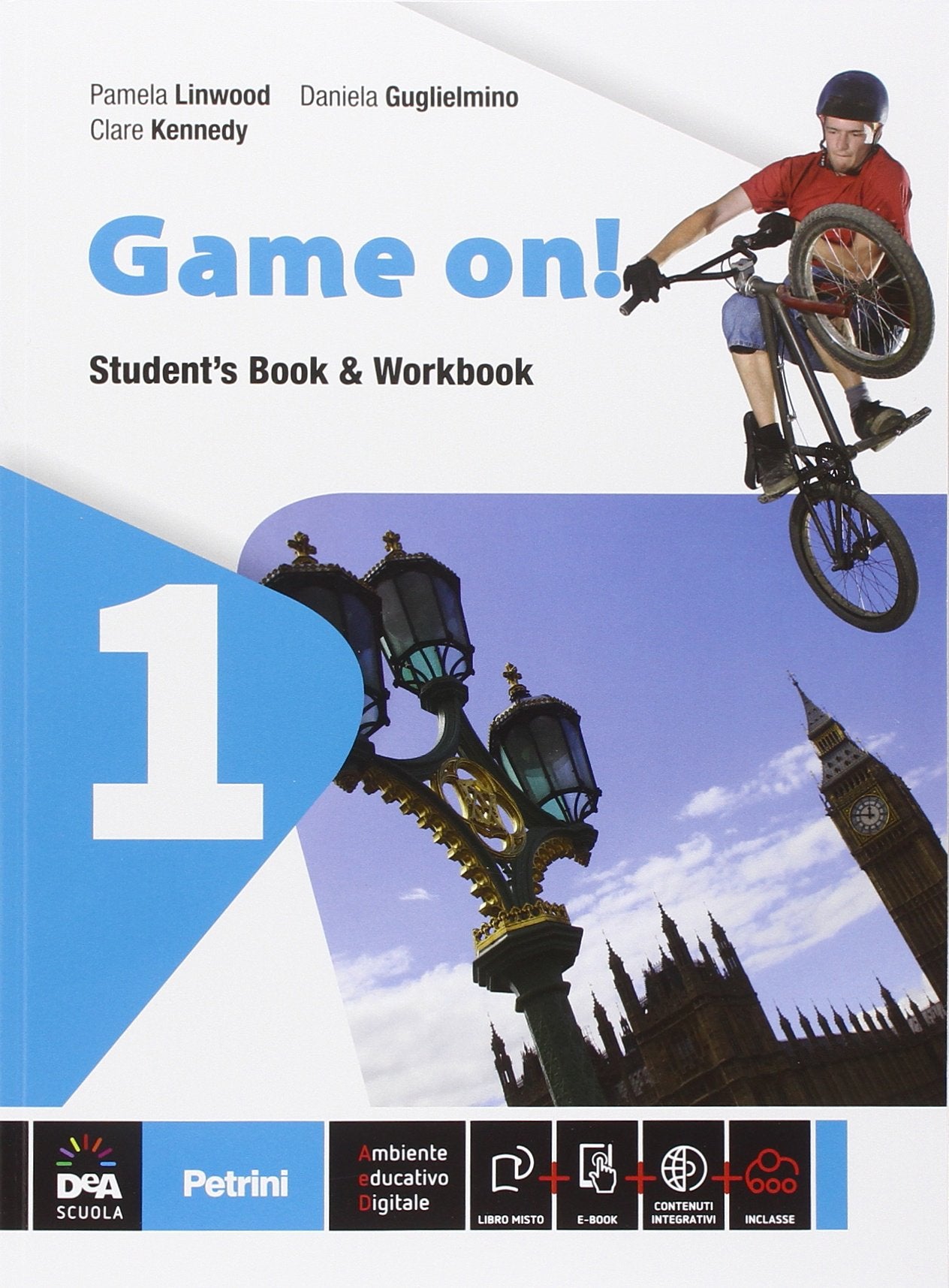 Game on! Student's book-Workbook-Grammar. Per la Scuola media. Con e-book. Con espansione online (Vol. 1) book