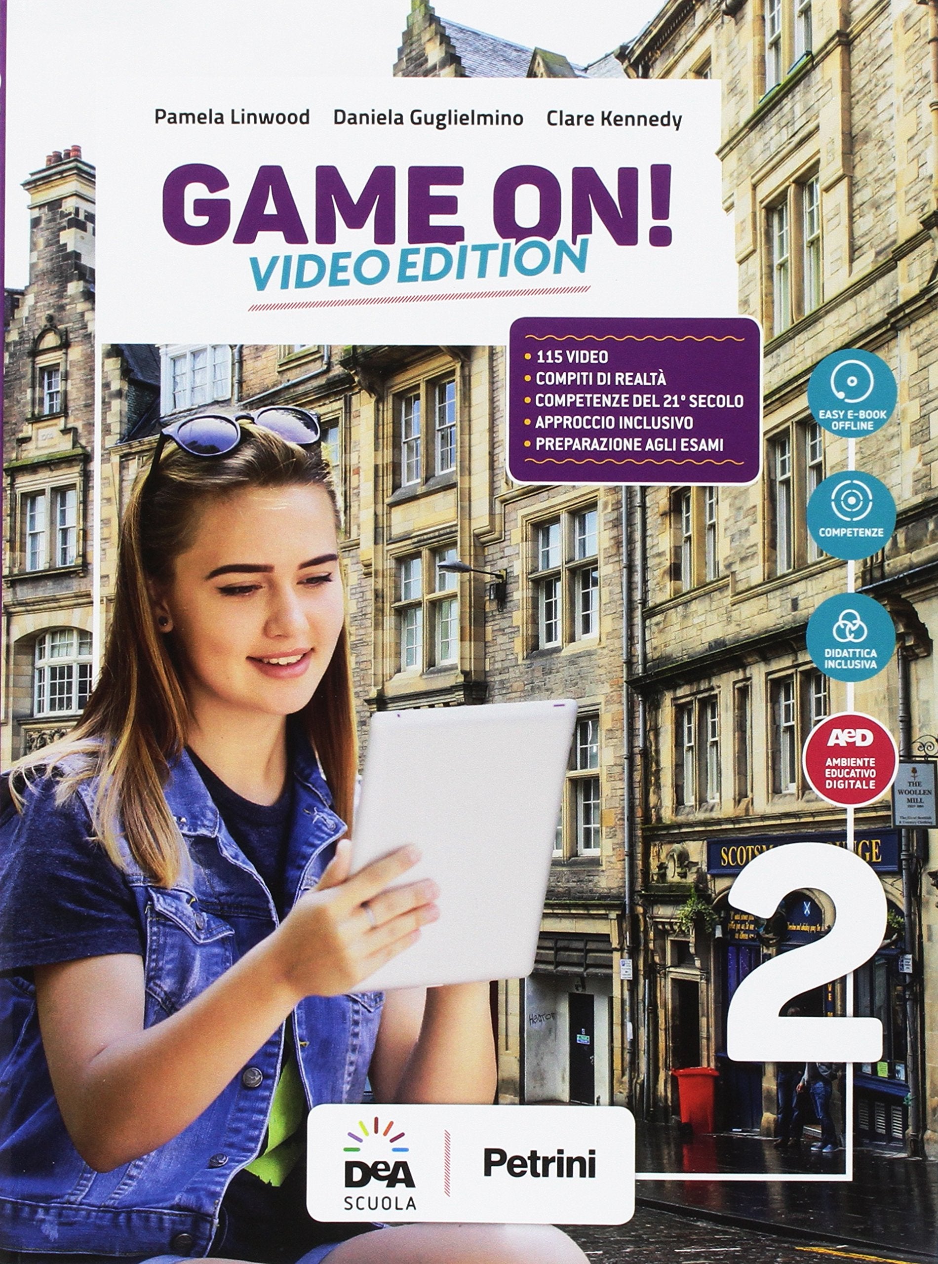 Game on! Student's book-Workbook. Per la Scuola media. Con audio formato MP3. Con e-book. Con espansione online. Con Libro: Maps. Con DVD-ROM (Vol. 2) book