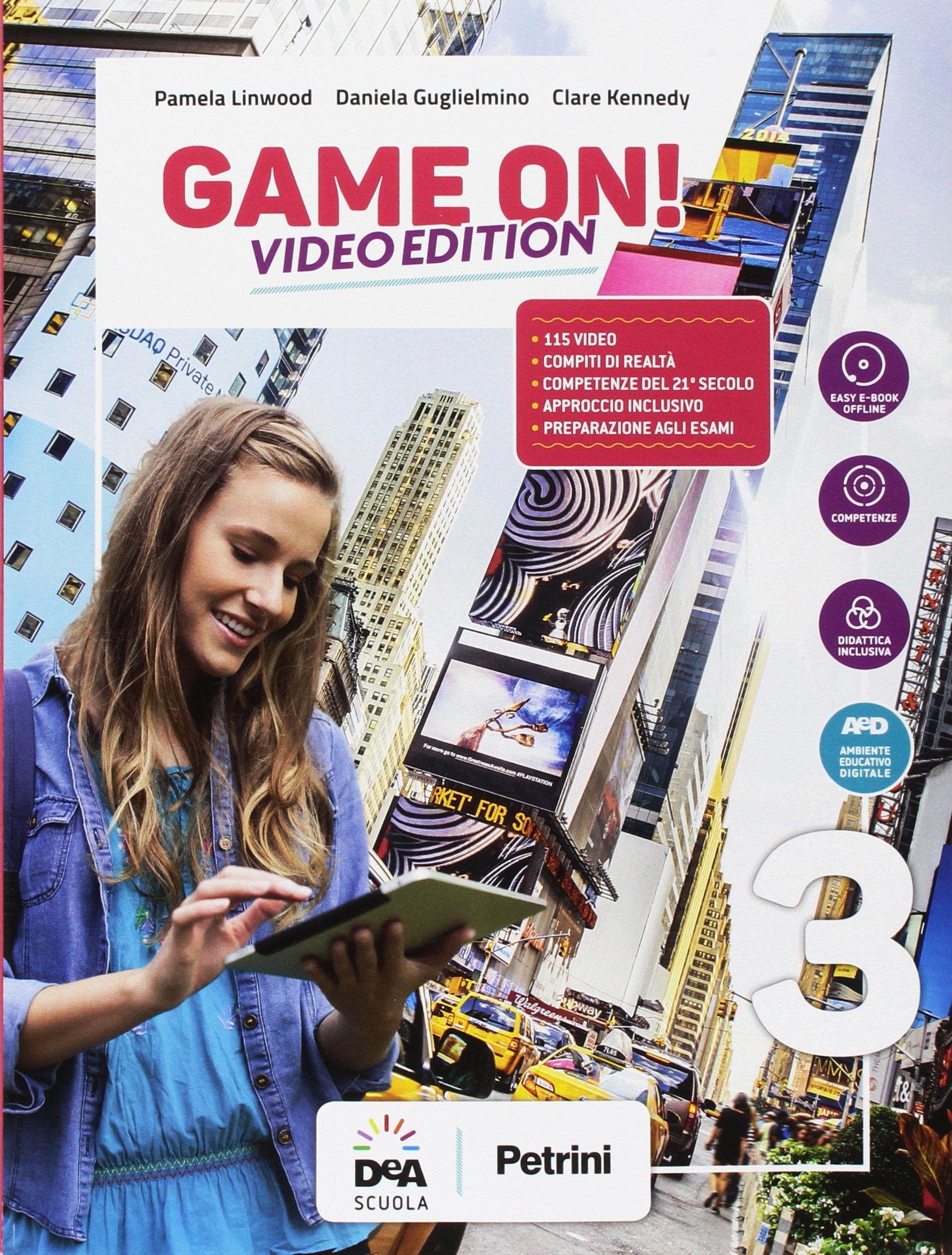 Game on! Student's book-Workbook. Per la Scuola media. Con audio formato MP3. Con e-book. Con espansione online. Con Libro: Maps. Con DVD-ROM (Vol. 3) book