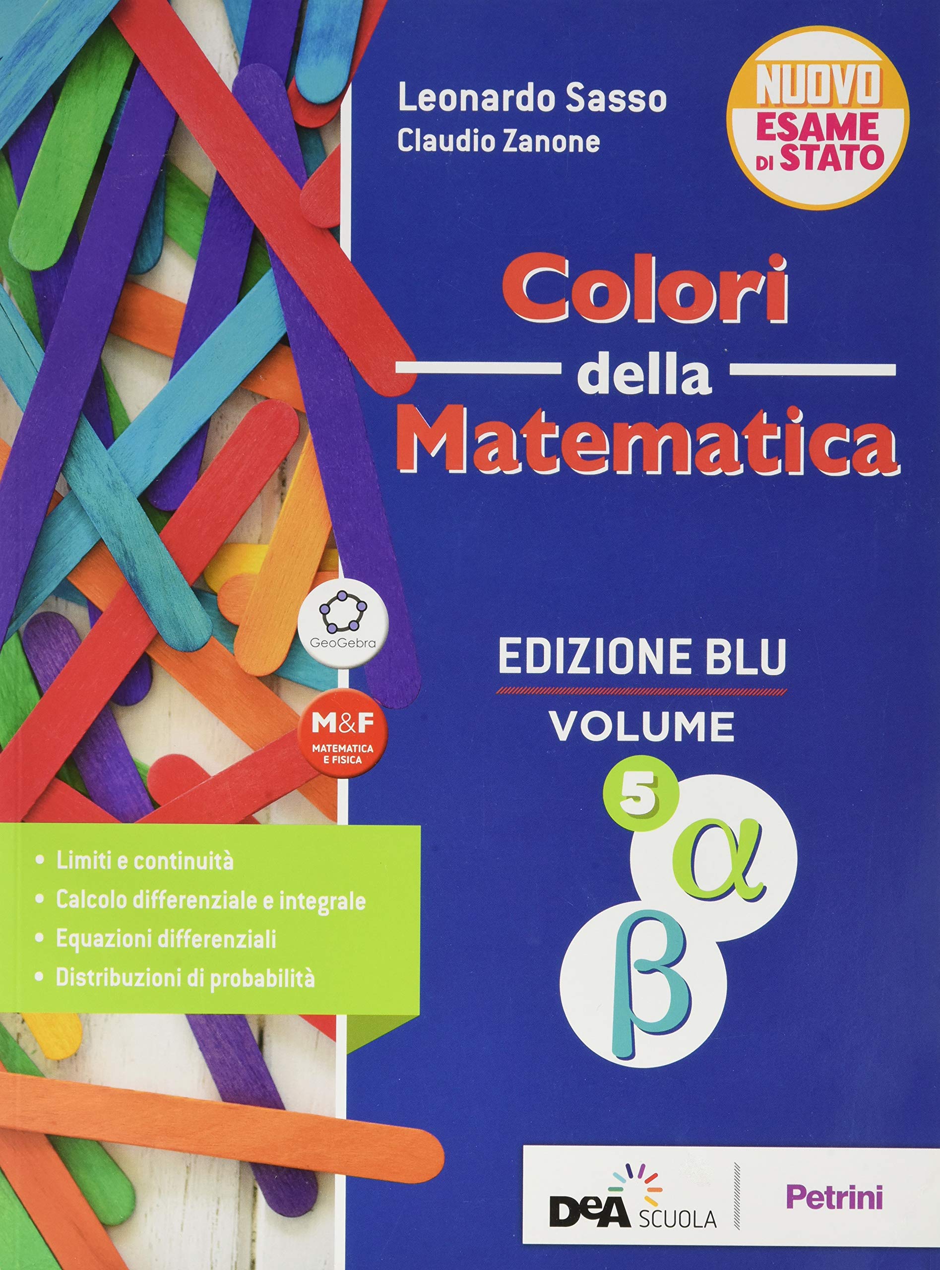 Colori della matematica. Ediz. blu. Per le Scuole superiori. Con e-book. Con espansione online 5 book
