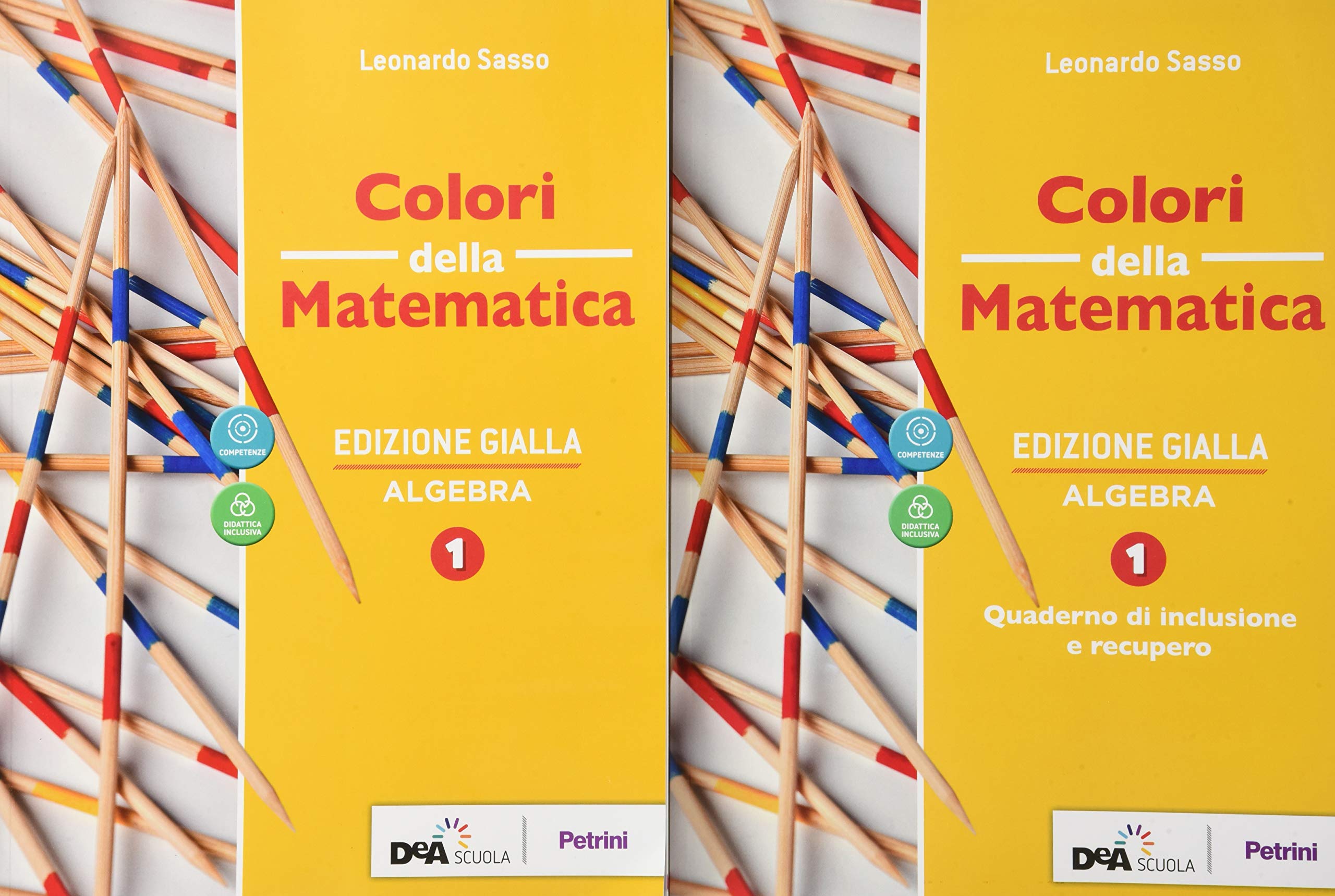 Colori della matematica. Con Algebra, Quaderno di inclusione e recupero. Ediz. gialla. Per le Scuole superiori. Con e-book. Con espansione online (Vol. 1) Professional & Reference Books