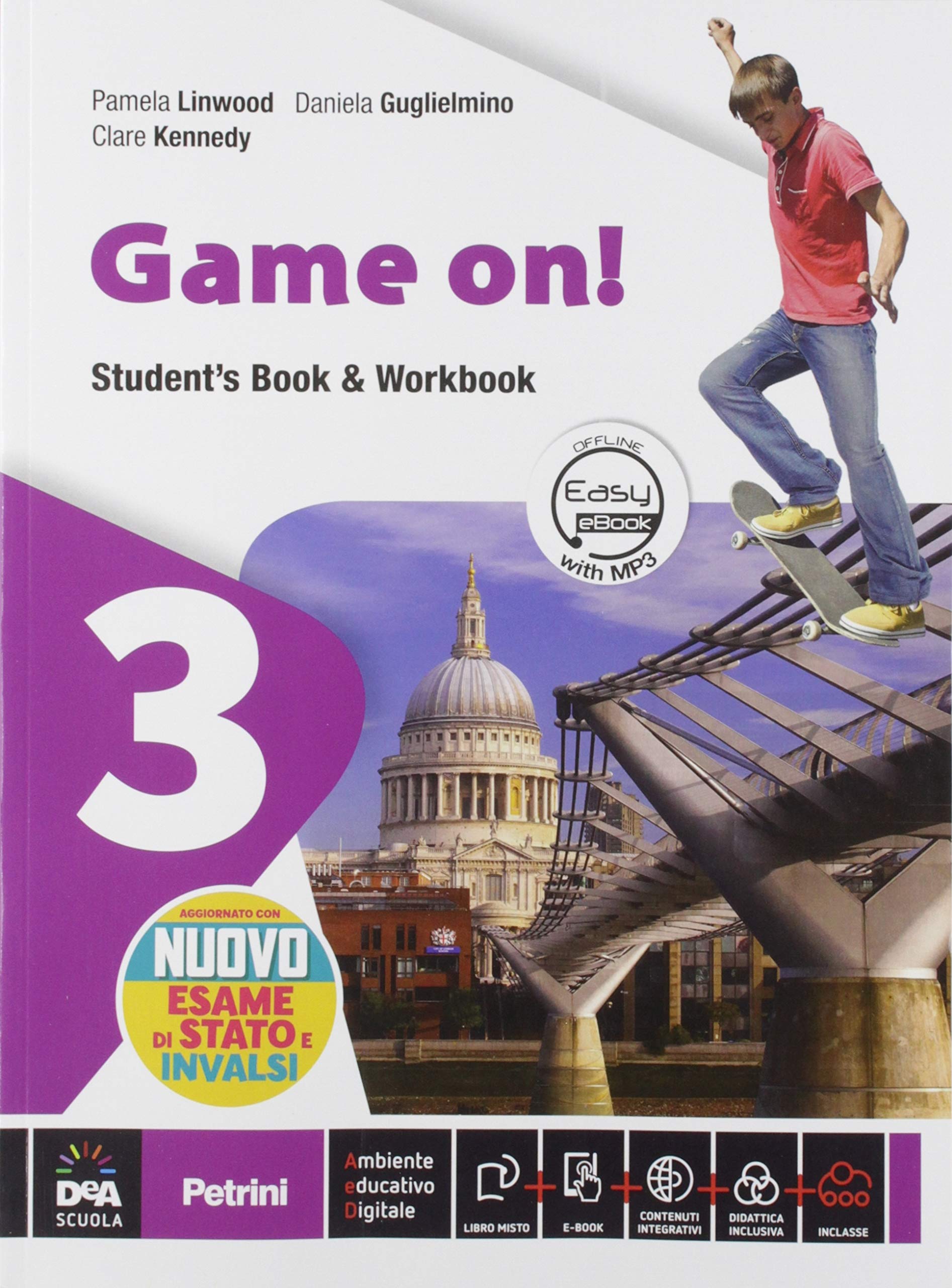Game on! Student's book-Workbook. Per la Scuola media. VOL. 3. Con e-book. Con espansione online. Con DVD-ROM (Vol. 3) book