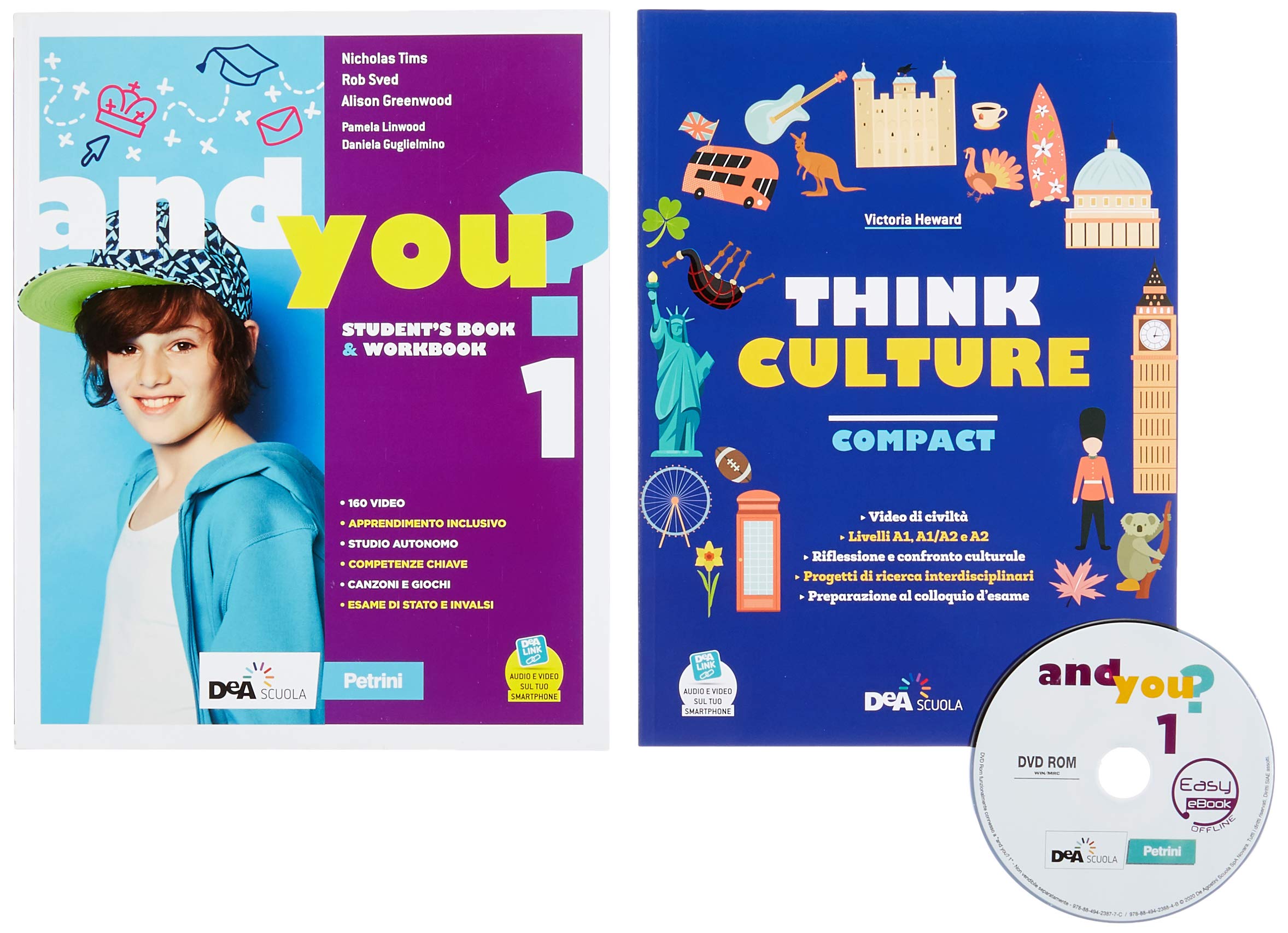 And you? Student's book & Workbook. Con Think culture. Per la Scuola media. Con e-book. Con espansione online. Con DVD-ROM (Vol. 1) Professional & Reference Books