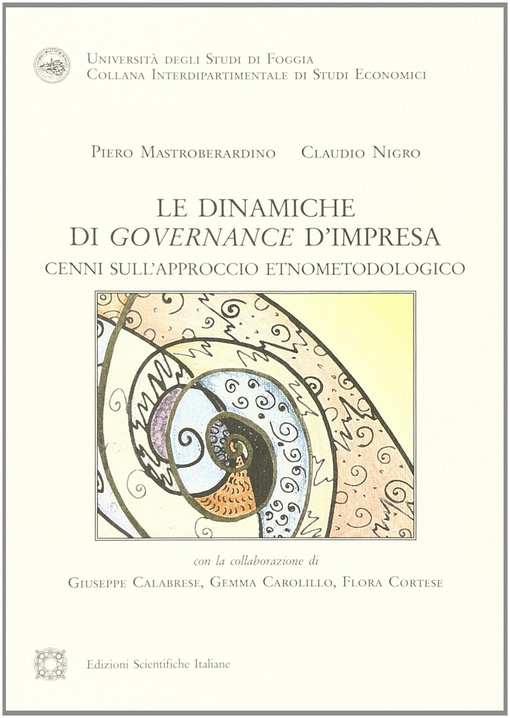Le dinamiche di governance d'impresa (Univ. Foggia) Business, Finance & Career