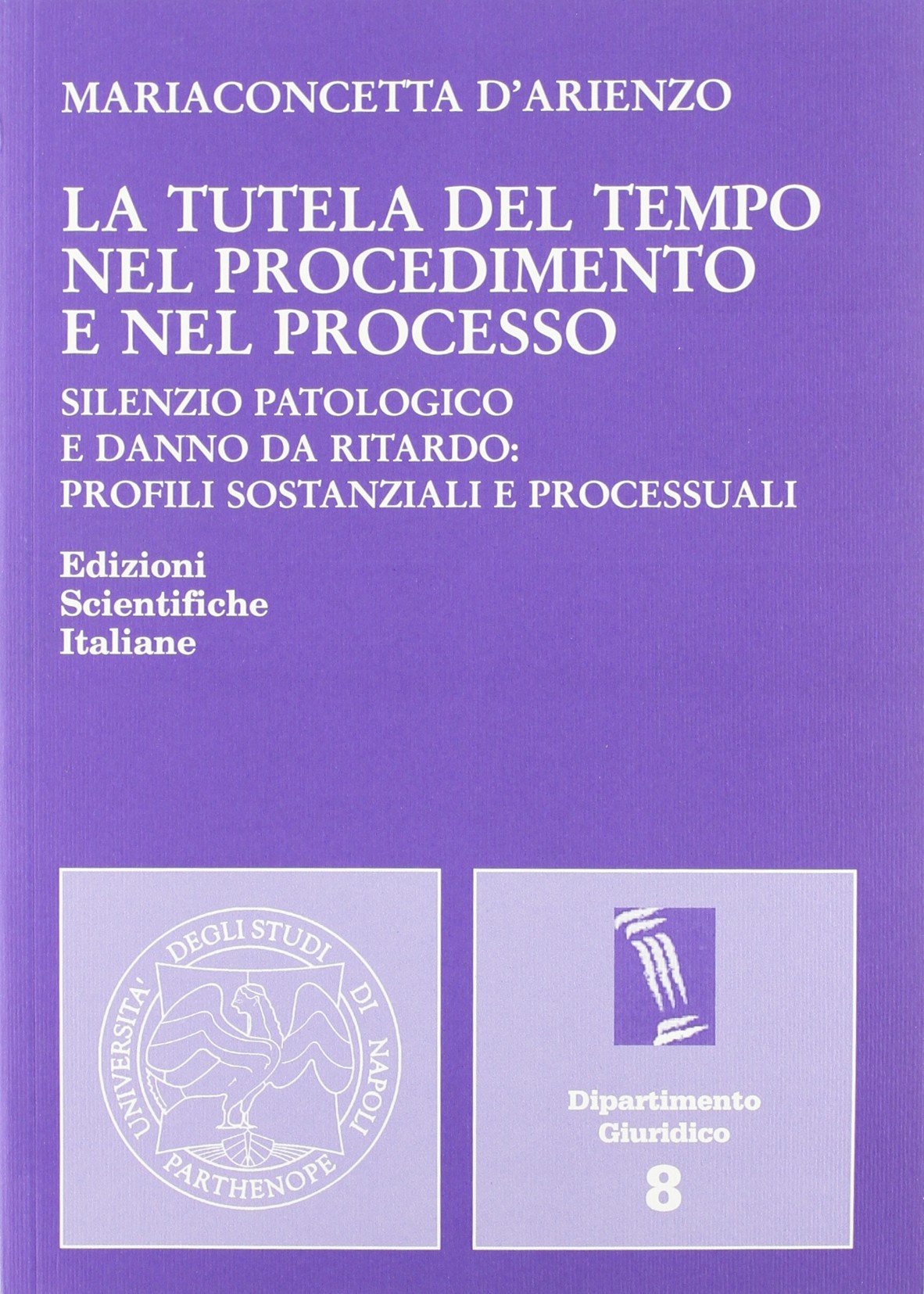 La tutela del tempo nel procedimento e nel processo (Univ. Napoli «Parthenope». Dip. giuridico) Law