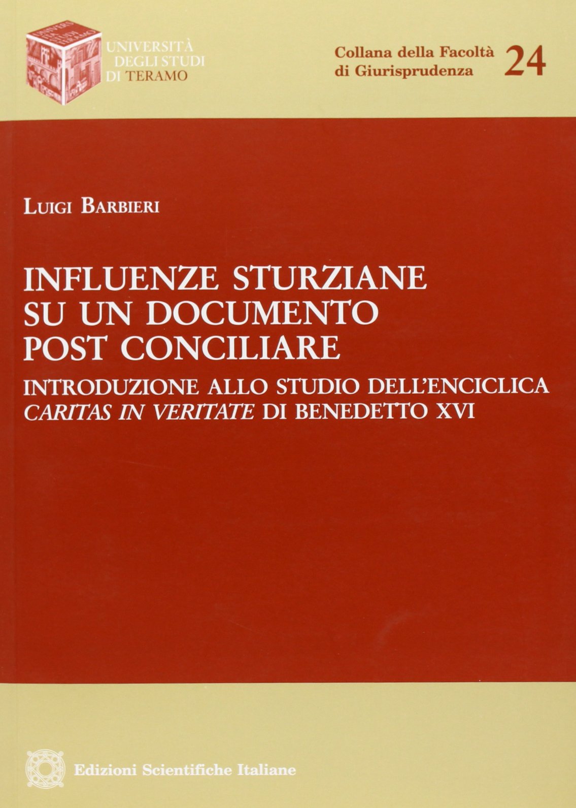 Influenze sturziane su un documento post conciliare (Univ. Teramo) Religion & Esotericism