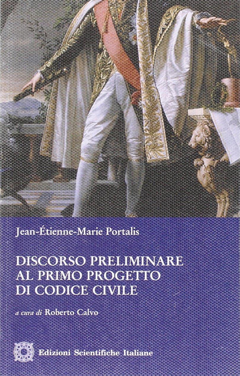 Discorso preliminare al primo progetto di codice civile Law