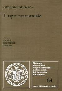 Il tipo contrattuale (Univ. Camerino) Law