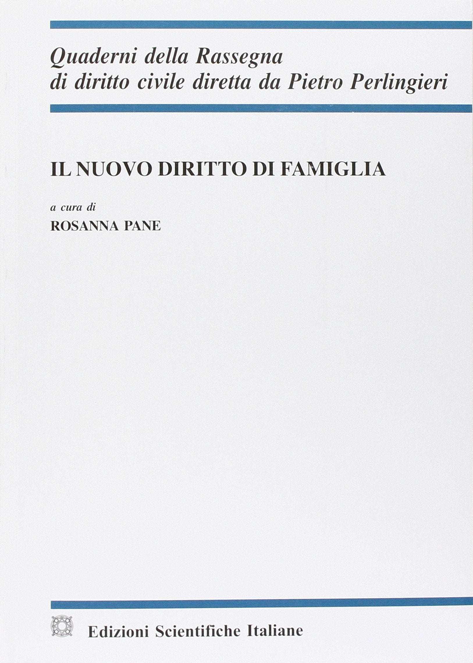 Il Nuovo Diritto Di Famiglia Law