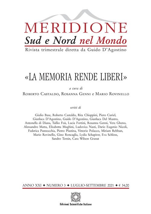 Meridione. «La memoria rende liberi» (2021) (Vol. 3) book